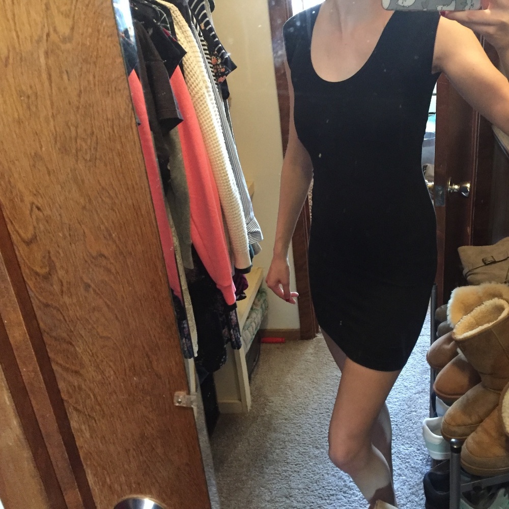 American Apparel black dress